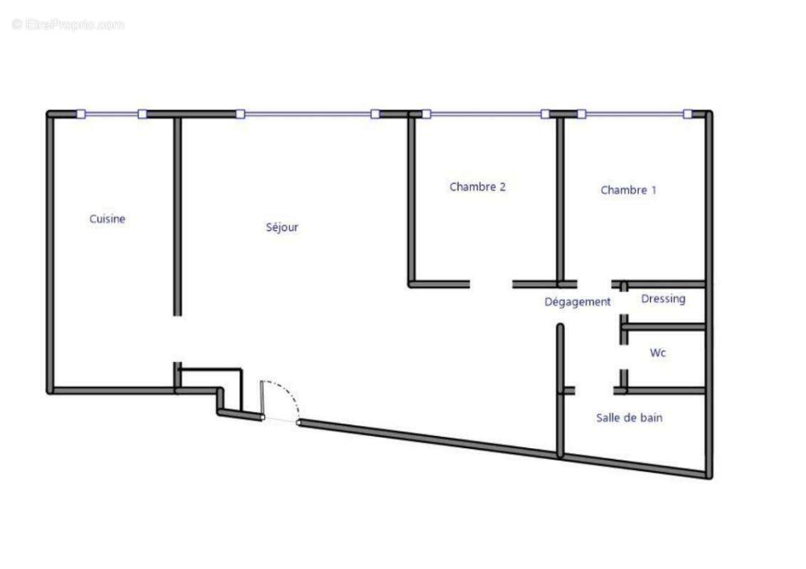 Appartement à PARIS-16E