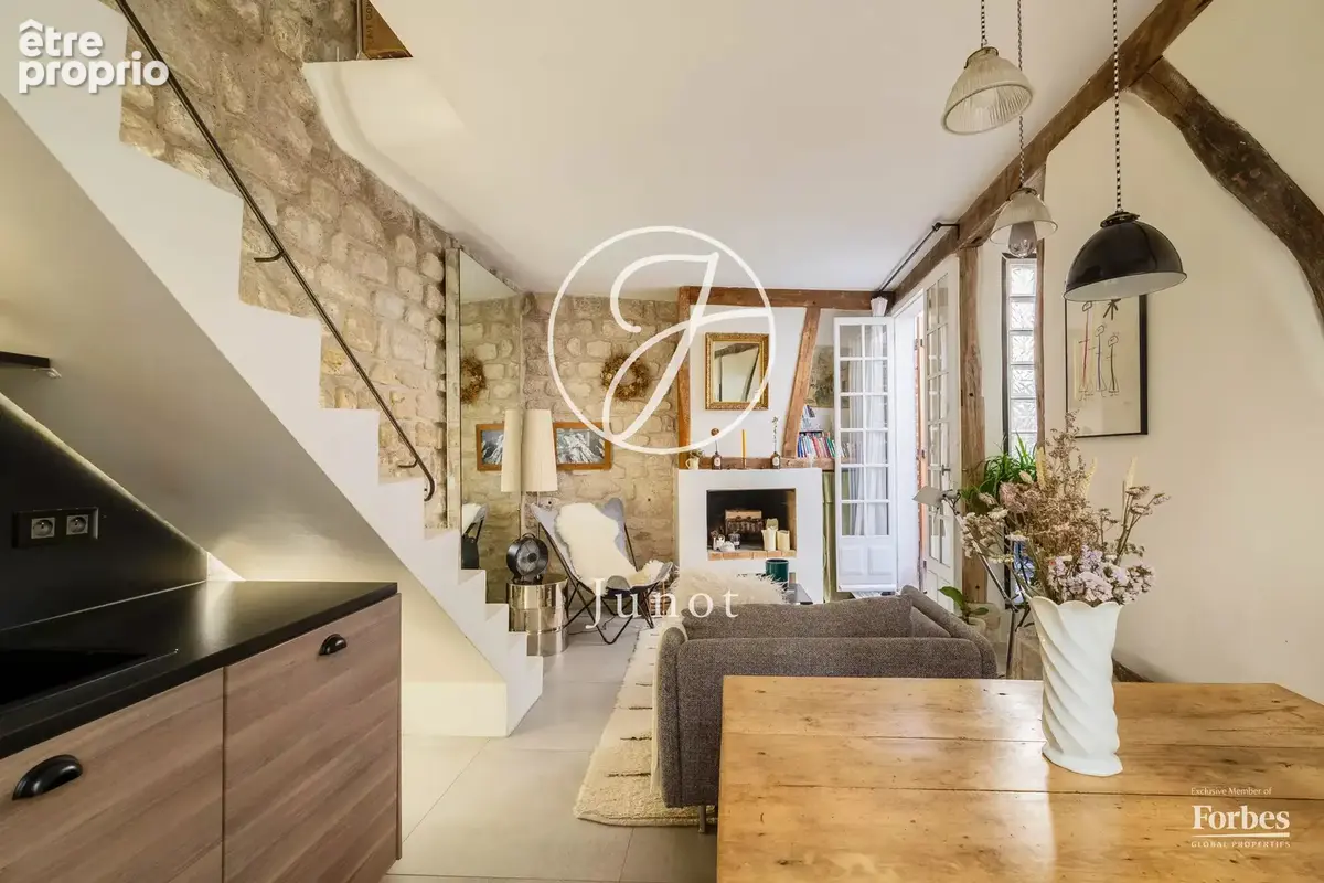 Paris 18e - ABBESSES - Duplex - 36.38m² Carrez - 1 chambre - Calme - photo 3