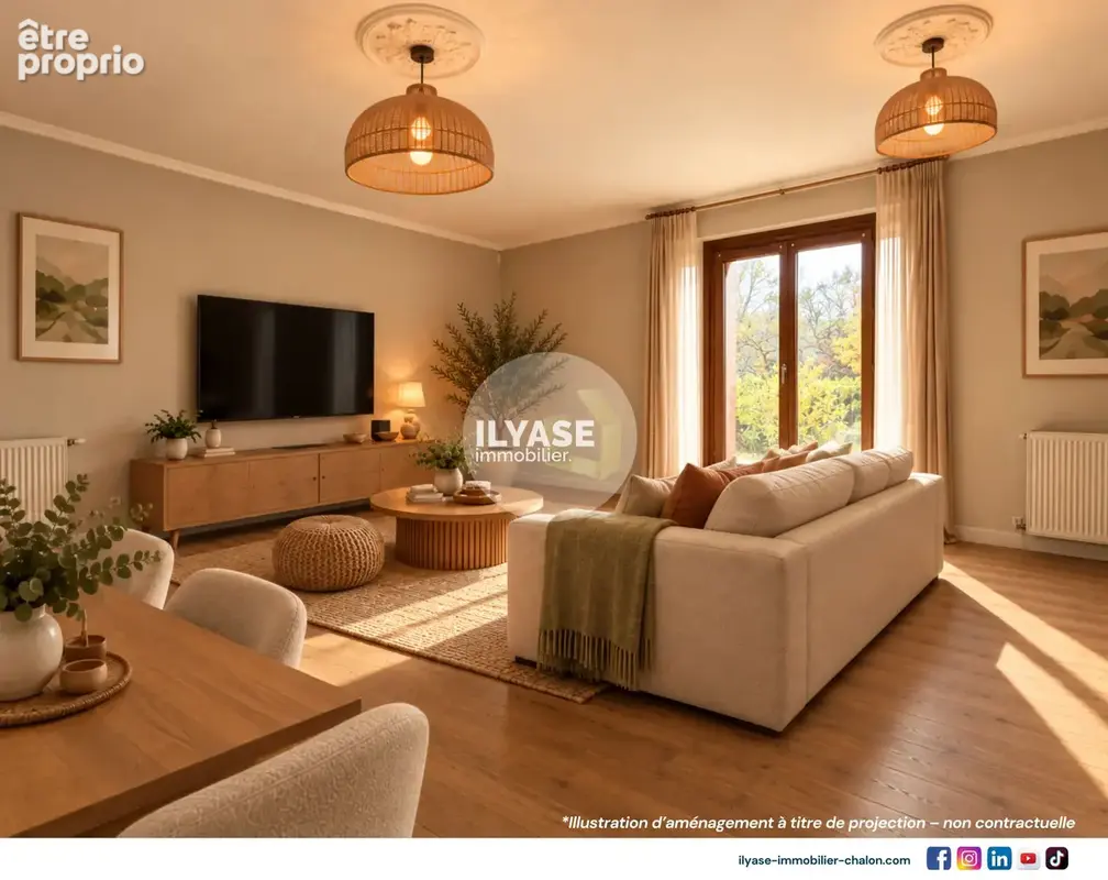 Maison avec 5 chambres, 2 salles d’eau et terrain de 1 358 m2 - photo 5