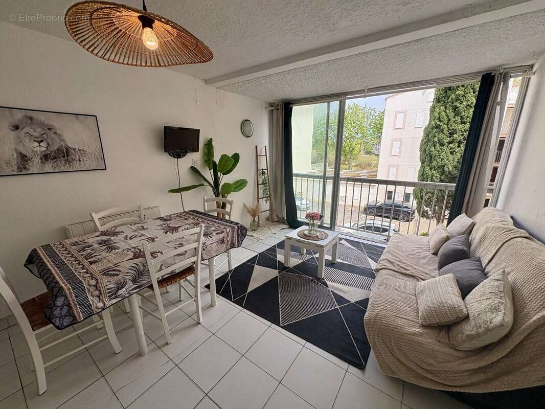 CAP D'AGDE - RICHELIEU - T2 + cabine + ascenseur + cellier +  Piscine - photo 4