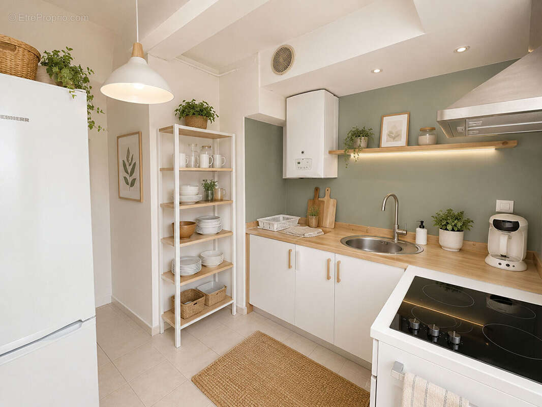 Proche métro / gare Saint-Agne, Toulouse - Appartement 3 pièces à vendre au dernier étage - photo 4