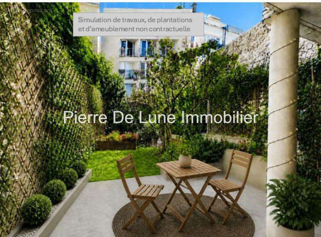 Paris 19 Télégraphe / Studio 23,5 m², jardin, cave, parking - photo 3