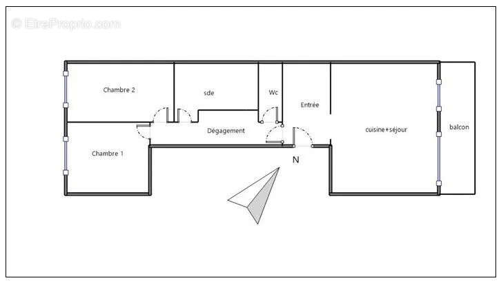 Appartement à CLICHY