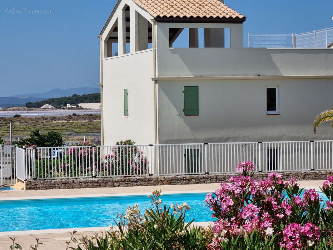 A vendre - gruissan - charmant studio coin cabine - 4 couchages - piscine - belle vue - photo 21