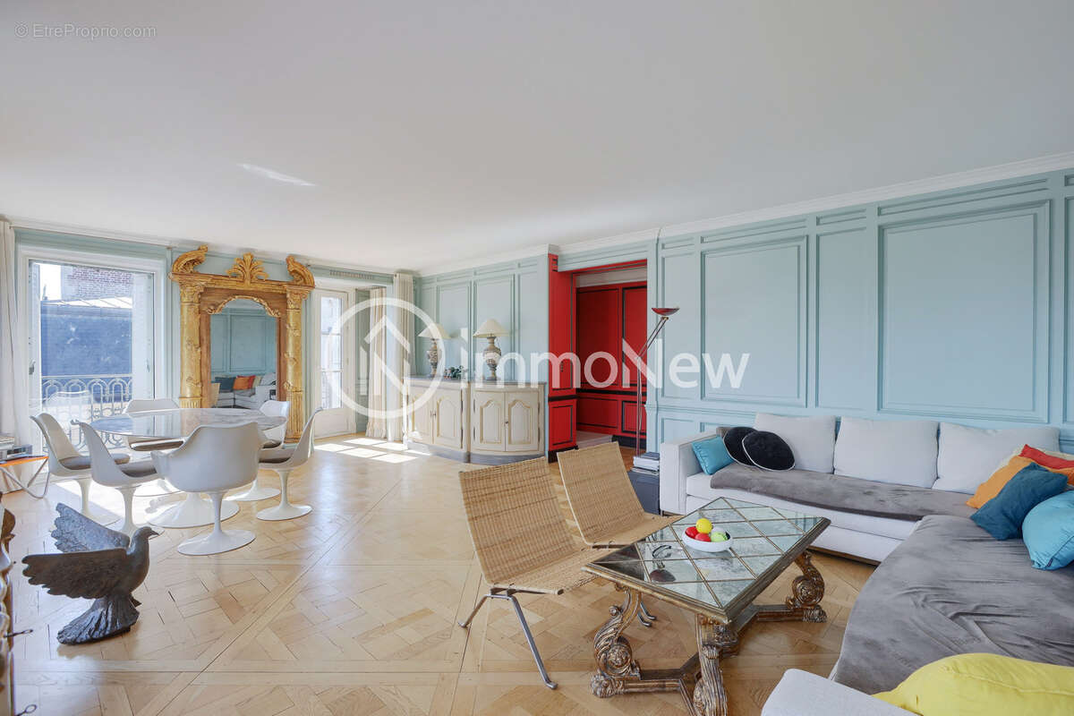 Appartement haussmannien — Paris 16ème — Vue Arc de Triomphe et Tour Eiffel - photo 5