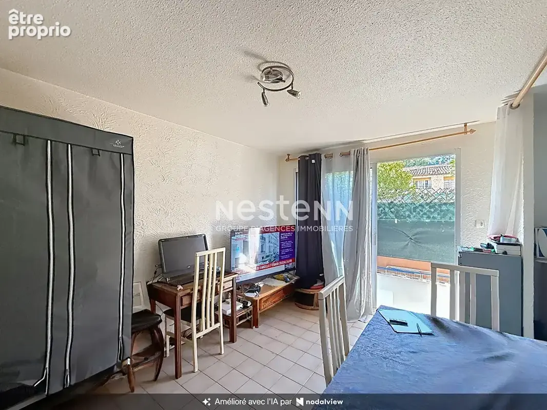 Studio avec coin nuit Vallauris - parking - terrasse - photo 3