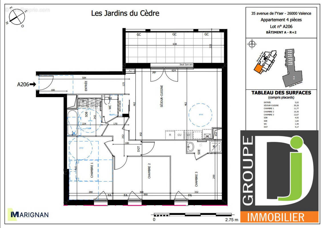 Appartement à VALENCE