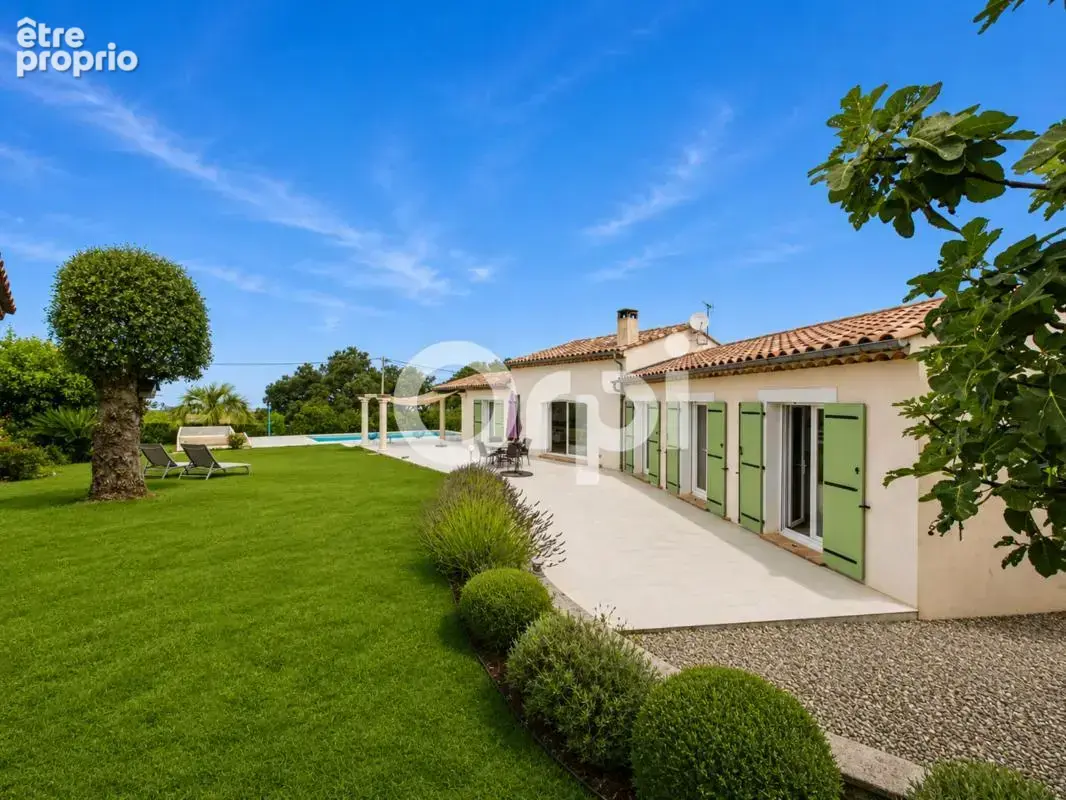 Villa de plain-pied - proche mandelieu - 3 chambres + 1 studio - piscine - photo 20