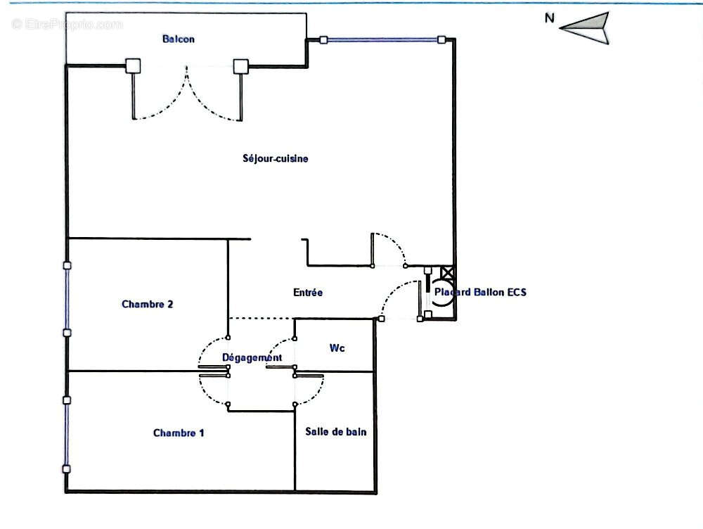 Appartement à VILLE-LA-GRAND