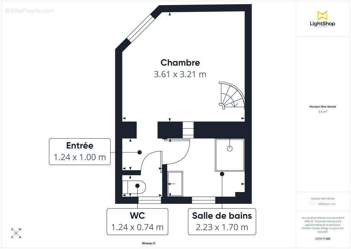 Appartement à PARIS-14E
