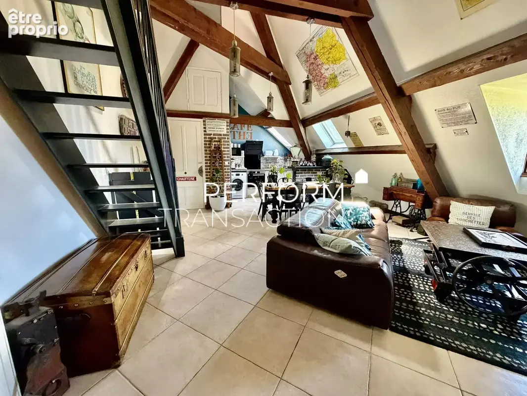 Herbeys-t3 duplex dans le chateau - photo 13