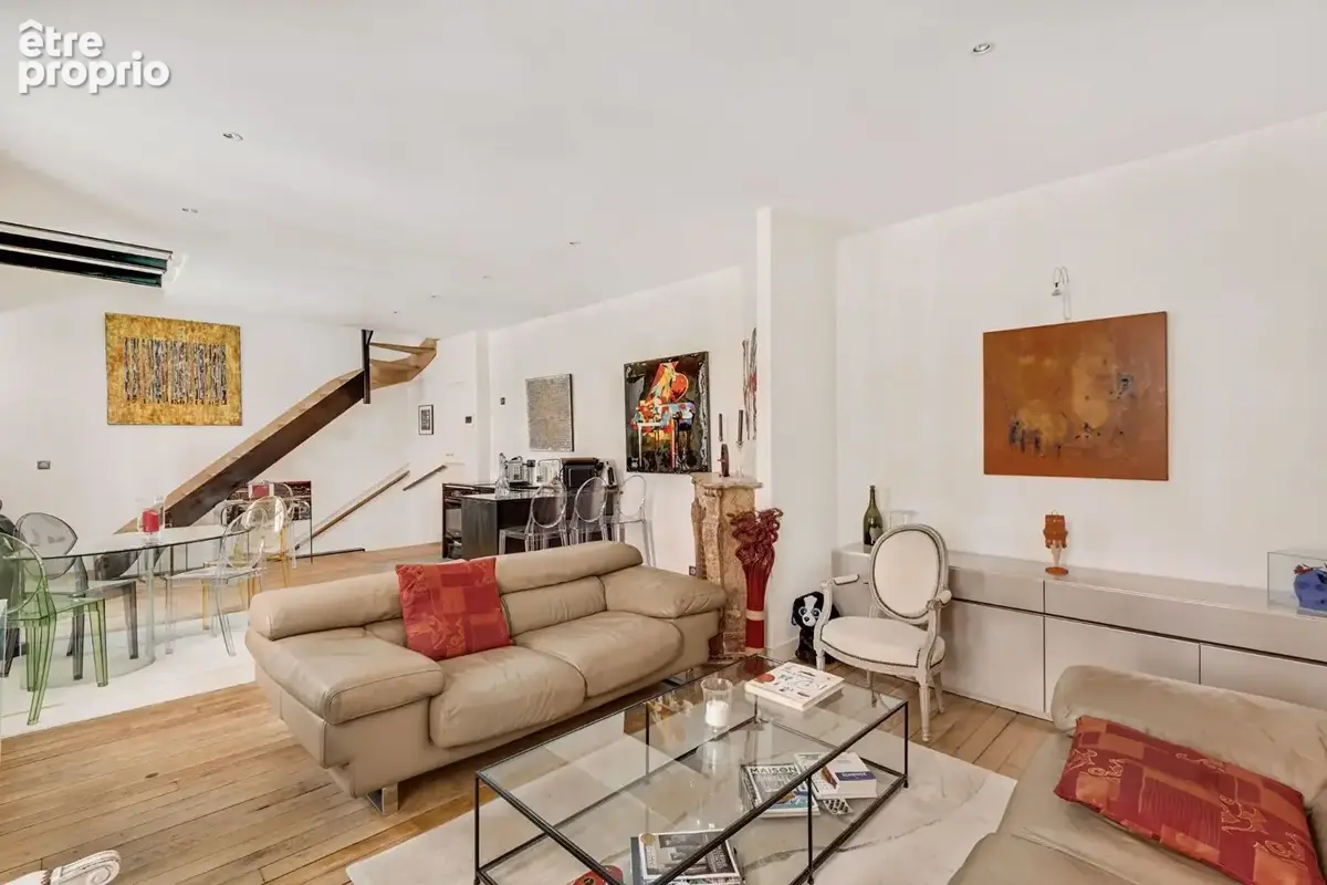 Paris 14e - Élégante maison de ville de 91 m² avec terrasse - photo 3