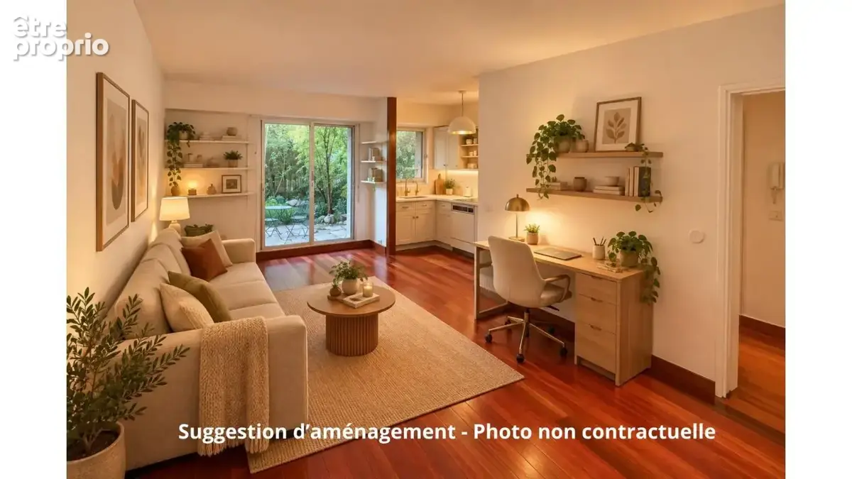 St mande (94) - studio 35 m2 + jardin arbore privatif 30 m2 – calme – proche transports, commerces et bois de vincennes - photo 3