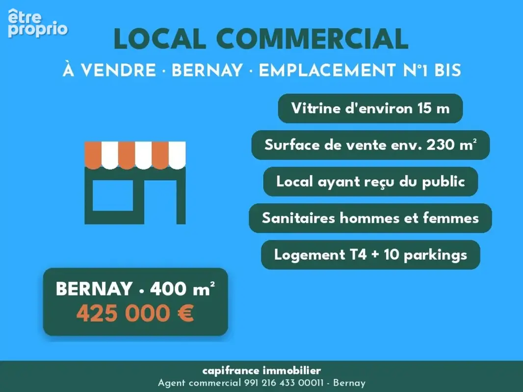 Local/bureau à vendre BERNAY (27) - photo 7