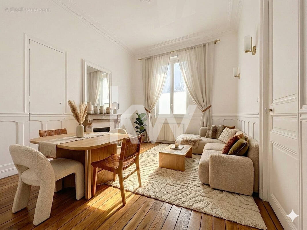 Photo non contractuelle, modifiée avec intelligence artificielle - Appartement à BOULOGNE-BILLANCOURT