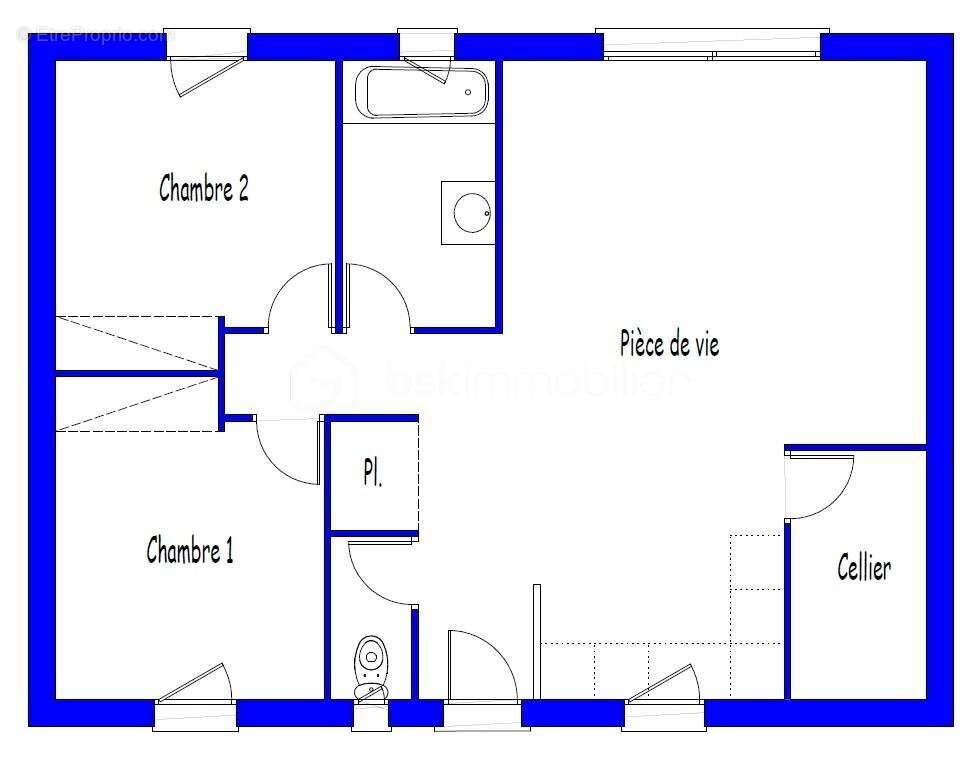 Maison de plain-pied récente à Saint-Just-Luzac – 2 chambres, jardin et performance énergétique A - photo 8