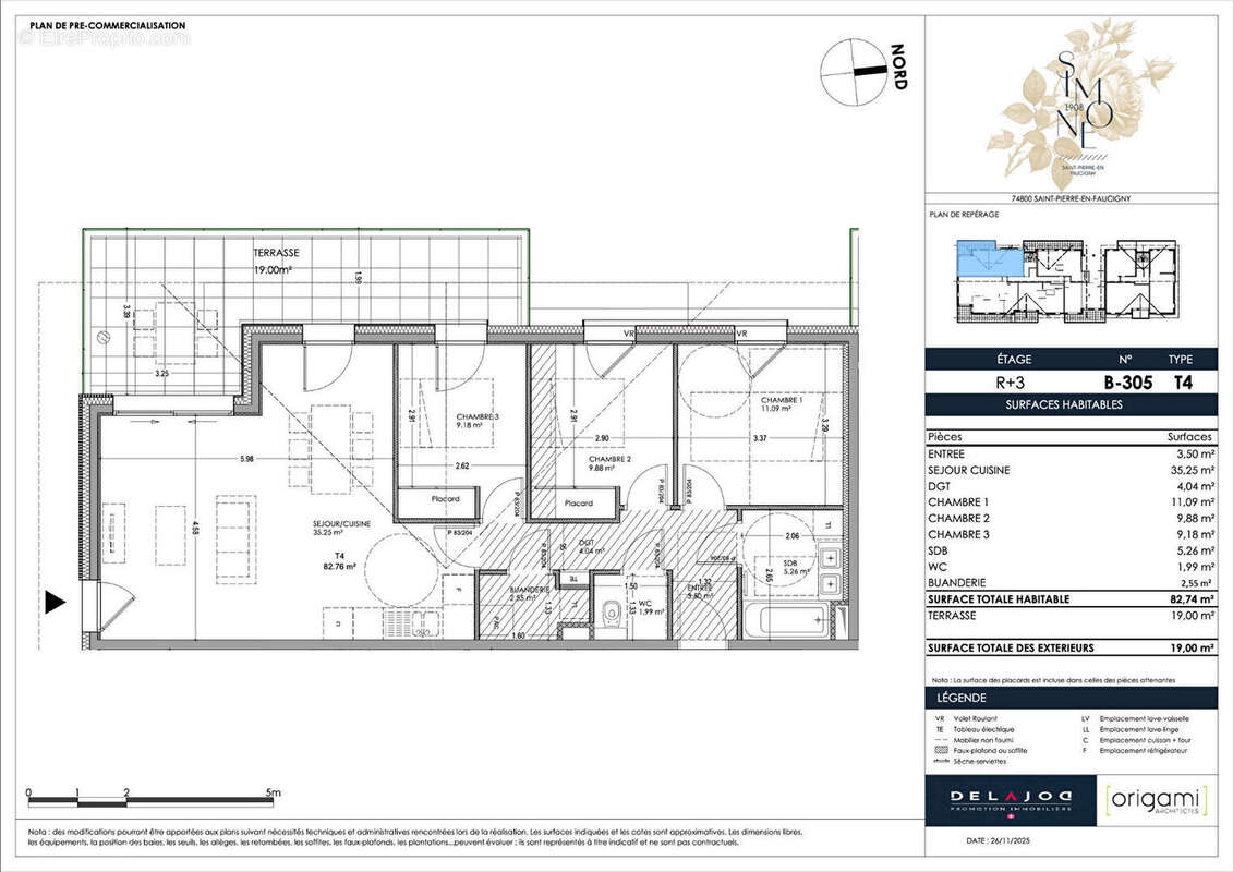Appartement à SAINT-PIERRE-EN-FAUCIGNY