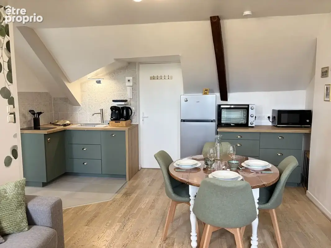 DINAN / Appartement  T2 de charme au coeur de la cité médiévale avec vue degagée - photo 5