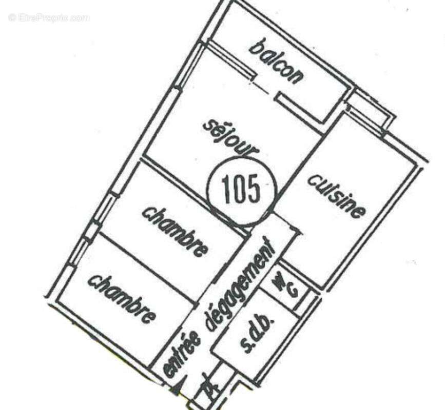 Appartement à SAINT-MAX