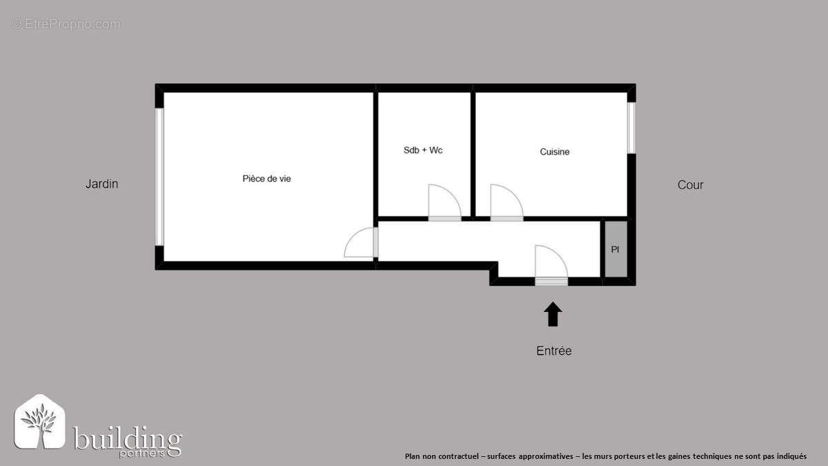 Saint Ferdinand Paris 17ème - Studio 29 m² - photo 2