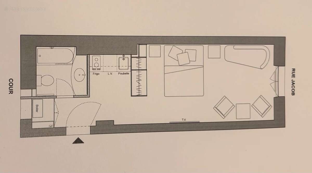 Appartement à PARIS-6E