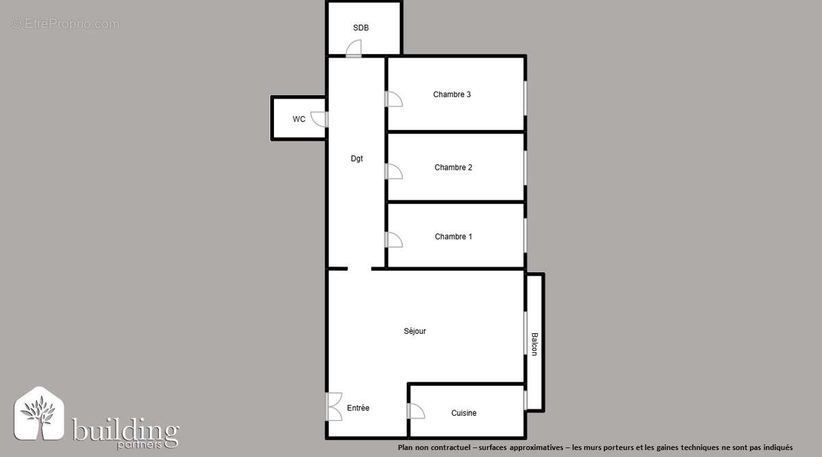 Appartement à COURBEVOIE