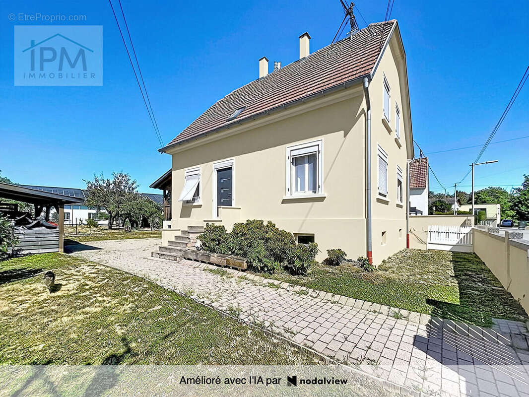 Maison et dépendance aménagée- terrain de 5,32 ares - FEGERSHEIM - photo 17