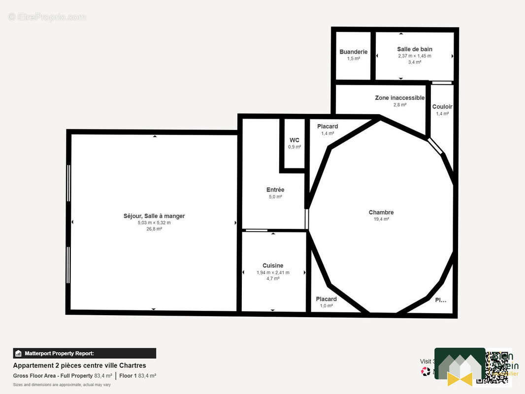 Appartement à CHARTRES