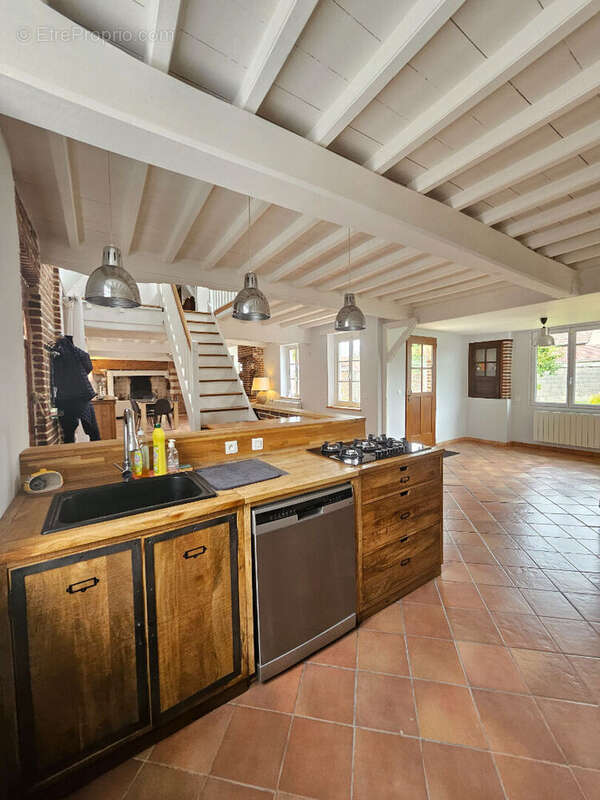 Longère à Flesselles 190m2 au sol - 3 chambres - photo 4