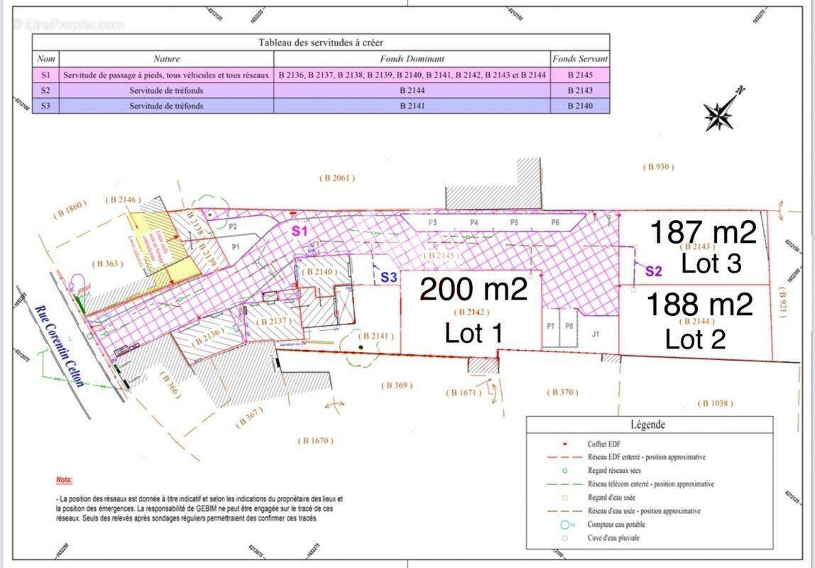 Terrain à SAINT-MARTIN-DU-TERTRE