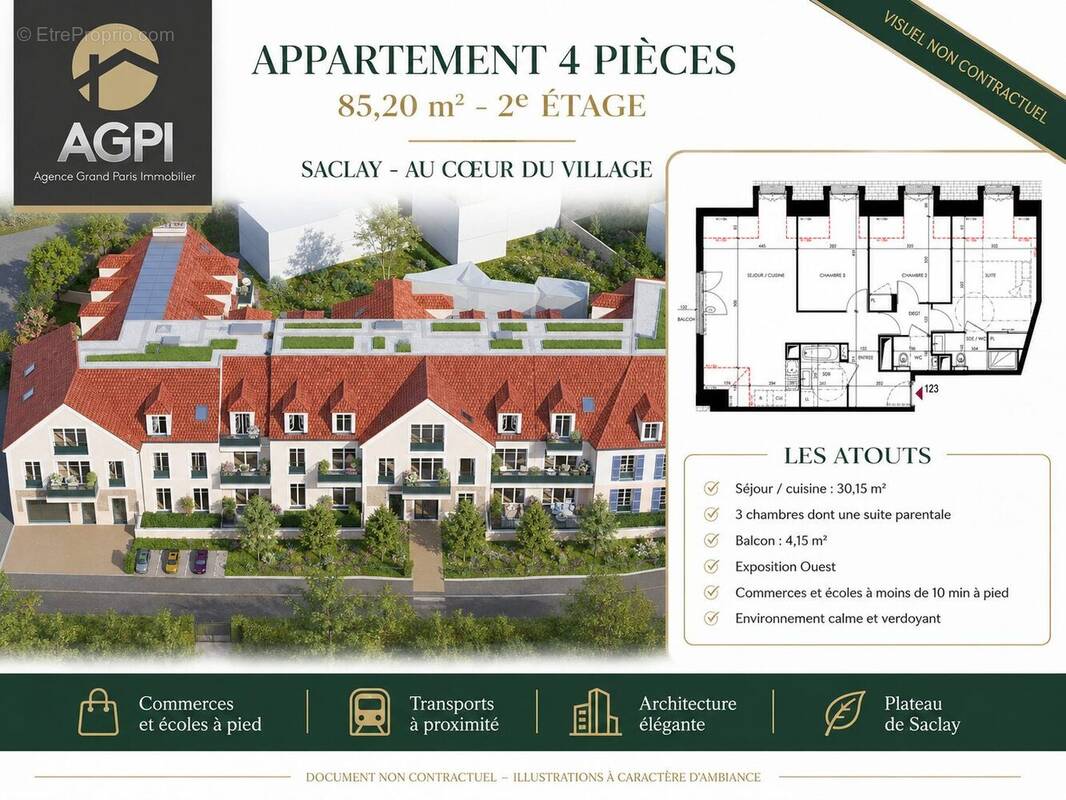 Appartement à SACLAY