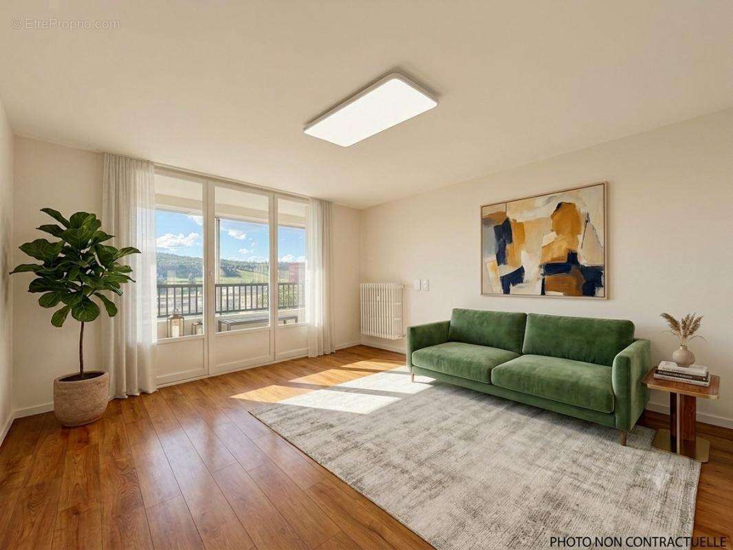 T5 de 102 m² avec balcon – 4 chambres – Dernier étage - photo 3