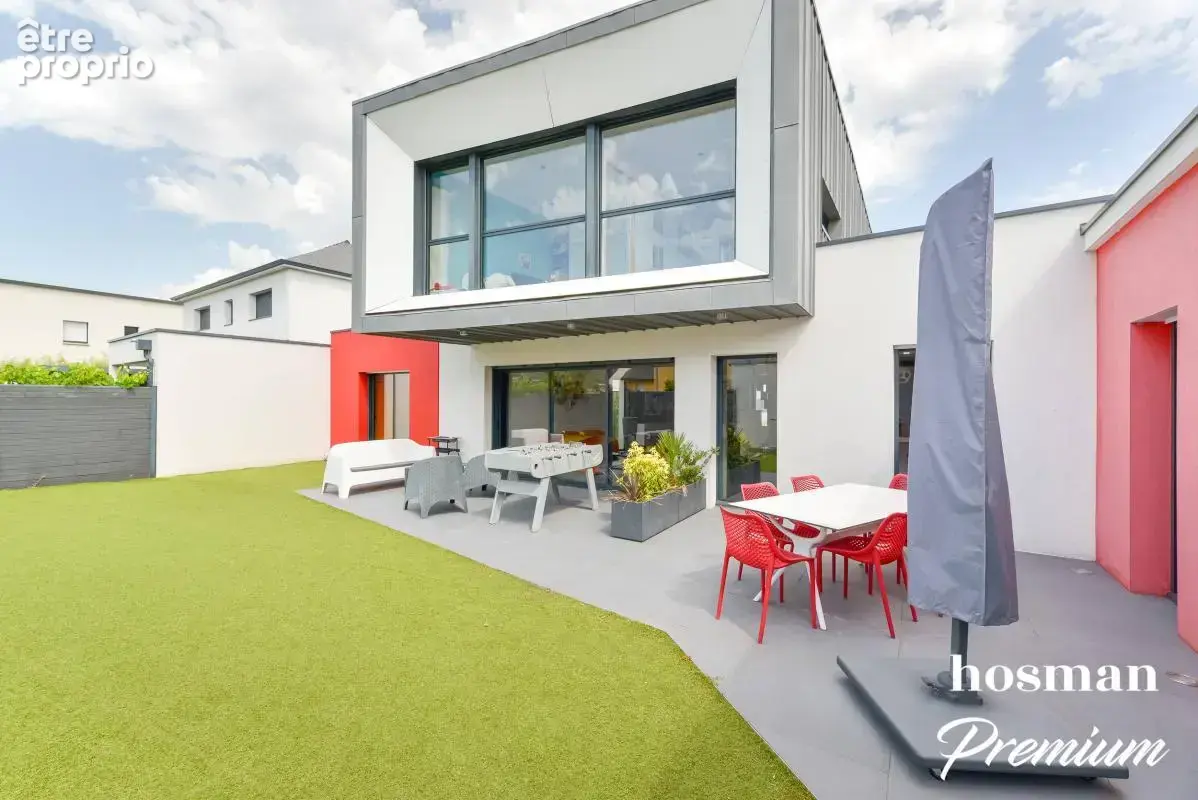 Coup de coeur ! Maison d'architecte d'exception aux portes de Nantes - 167 m2 avec 4 chambres, au calme en fond d'une impasse pr - photo 12