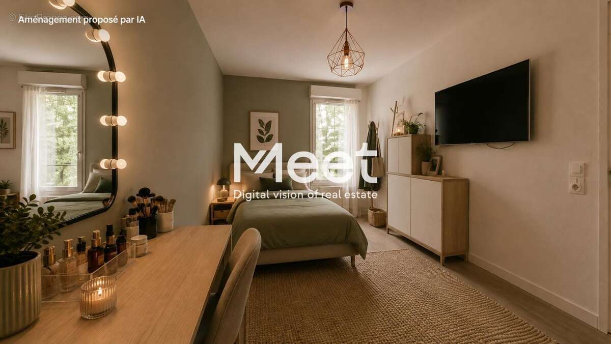 Appartement 3 pièces - 64,30 m² - parking - balcon - port à l'anglais - photo 13