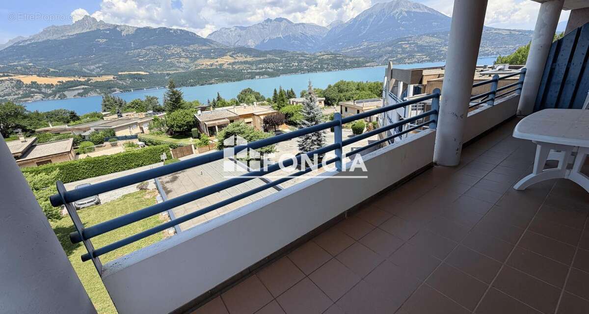 Savines le lac - t3 avec terrasse et 2 caves - photo 7