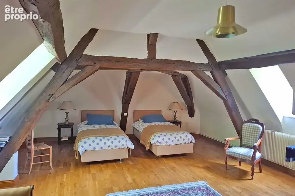 Centre-Val de Loire – Athée-sur-Cher (37270), Indre-et-Loire, près de Tours – Maison de maître de 230 m², 5 chambres, parc de 2, - photo 14