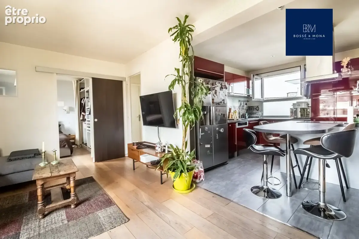 Appartement 58m2, dernier étage avec terrasse, à 400m de la gare de Bécon-les-Bruyères - photo 7