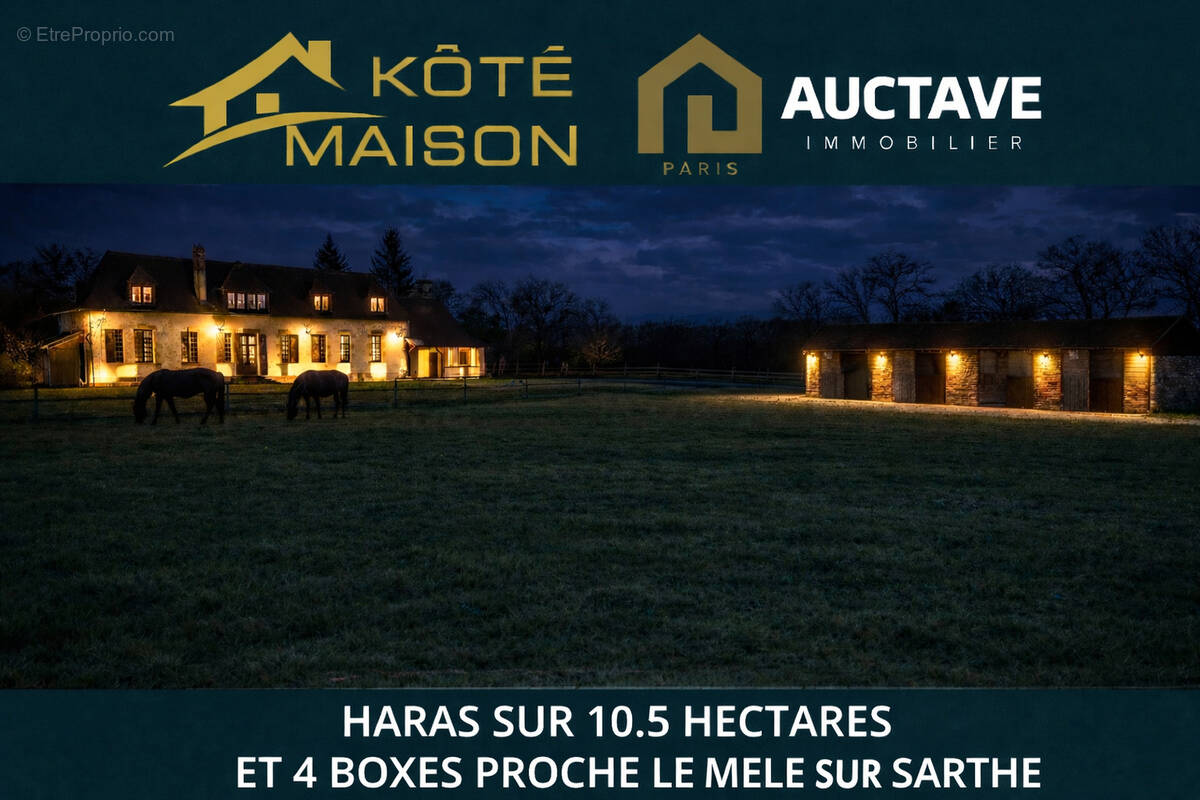 Maison à LE MELE-SUR-SARTHE