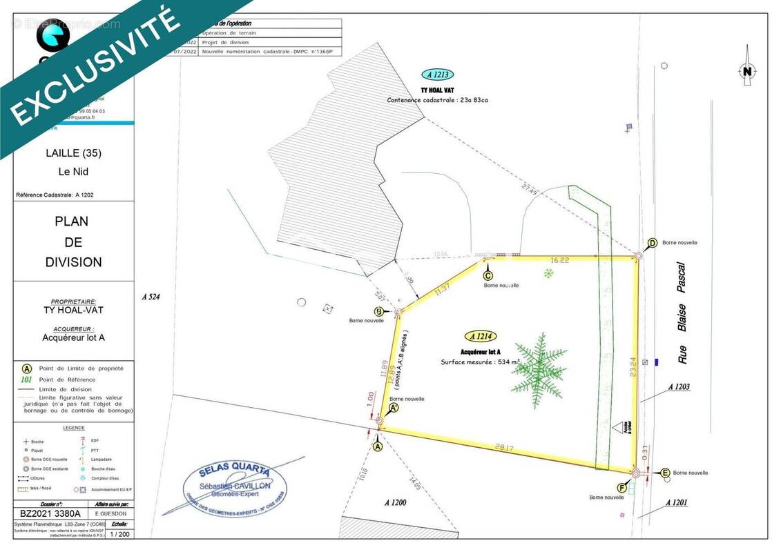 Photo 1 - Terrain à LAILLE
