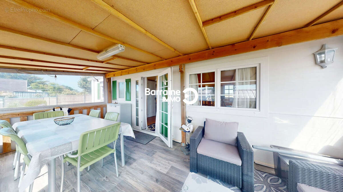 Rare sur le marché !!! Terrain de loisir privé  de 400m2 avec mobil home  de 43 m2 à Guidel, à Deux Pas de la Mer - photo 18