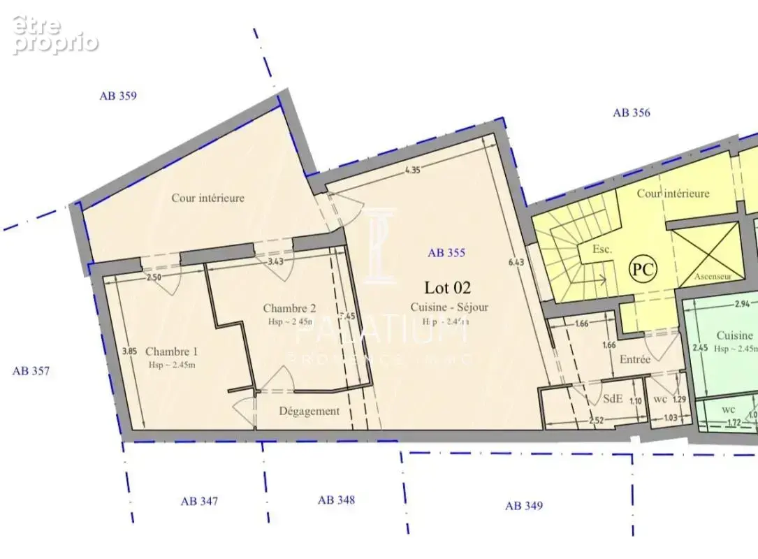 Appartement T3 de 62 m² – Cœur de Trets, résidence confidentielle - photo 3