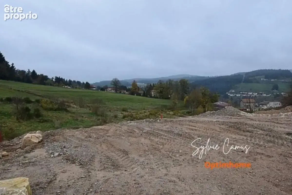 Terrain viabilisé à vendre de 911,00 m² DUNIERES (43), vue dégagée, belle situation - photo 9