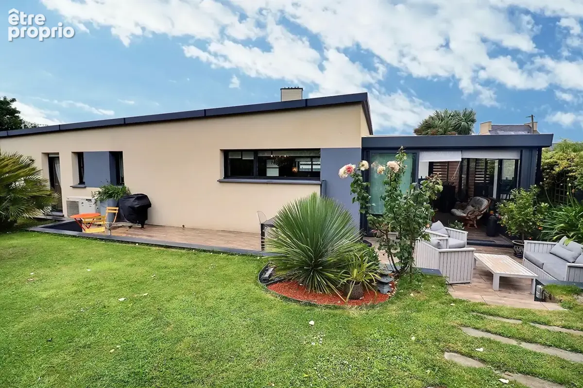 À vendre  plouguerneau maison contemporaine de plain-pied de 132 m2 prestations soignées - photo 12