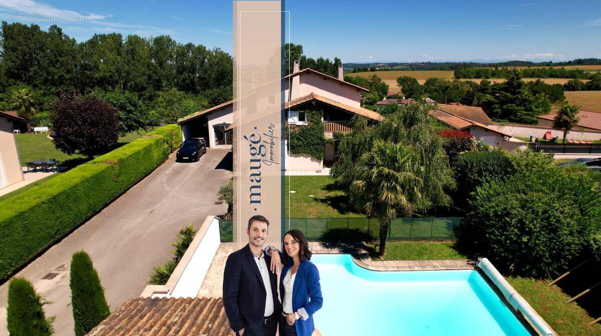 Maison - 3 Chambres - possibilité 4 - Cave - Buanderie - Terrasse - Balcon - Jardin - Piscine - Au calme - photo 1