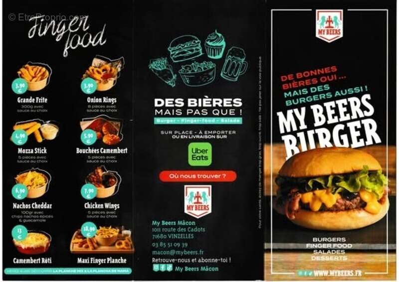 À VENDRE – Société MY BEERS Vinzelles (71) Bar – Cave – Street-Food – Concept national à forte rentabilité - photo 7