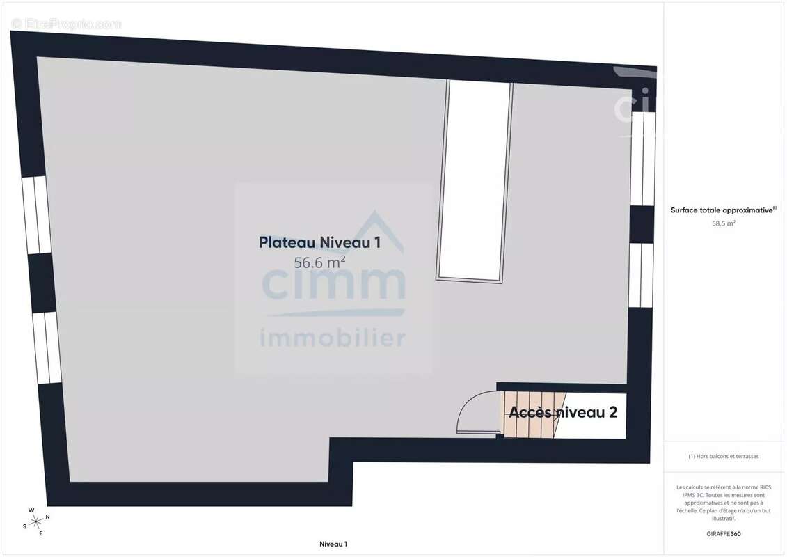 Appartement à BOURG-DES-COMPTES