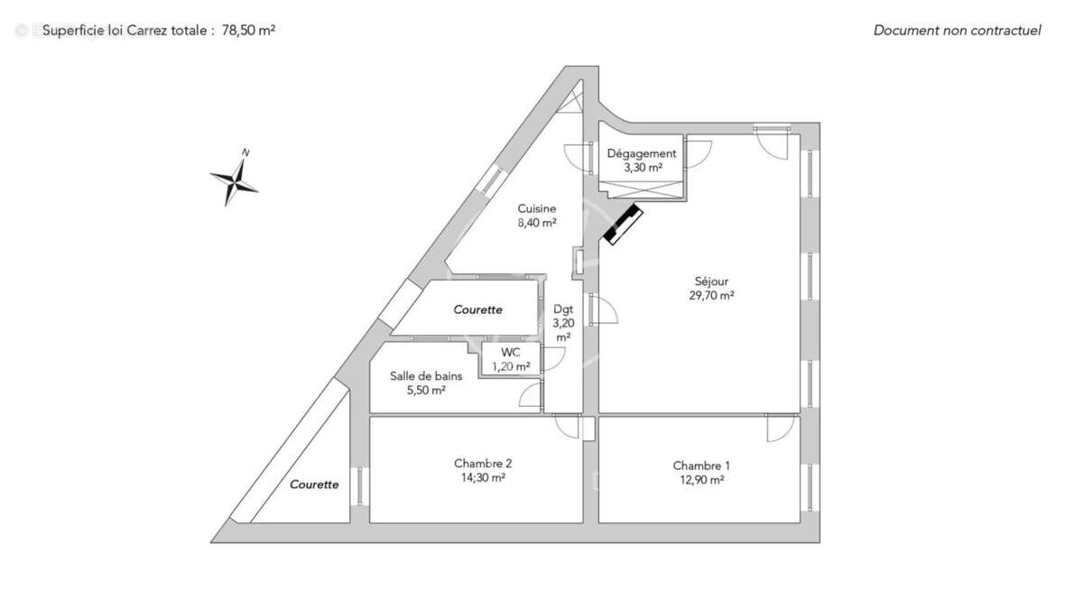 Appartement à PARIS-8E