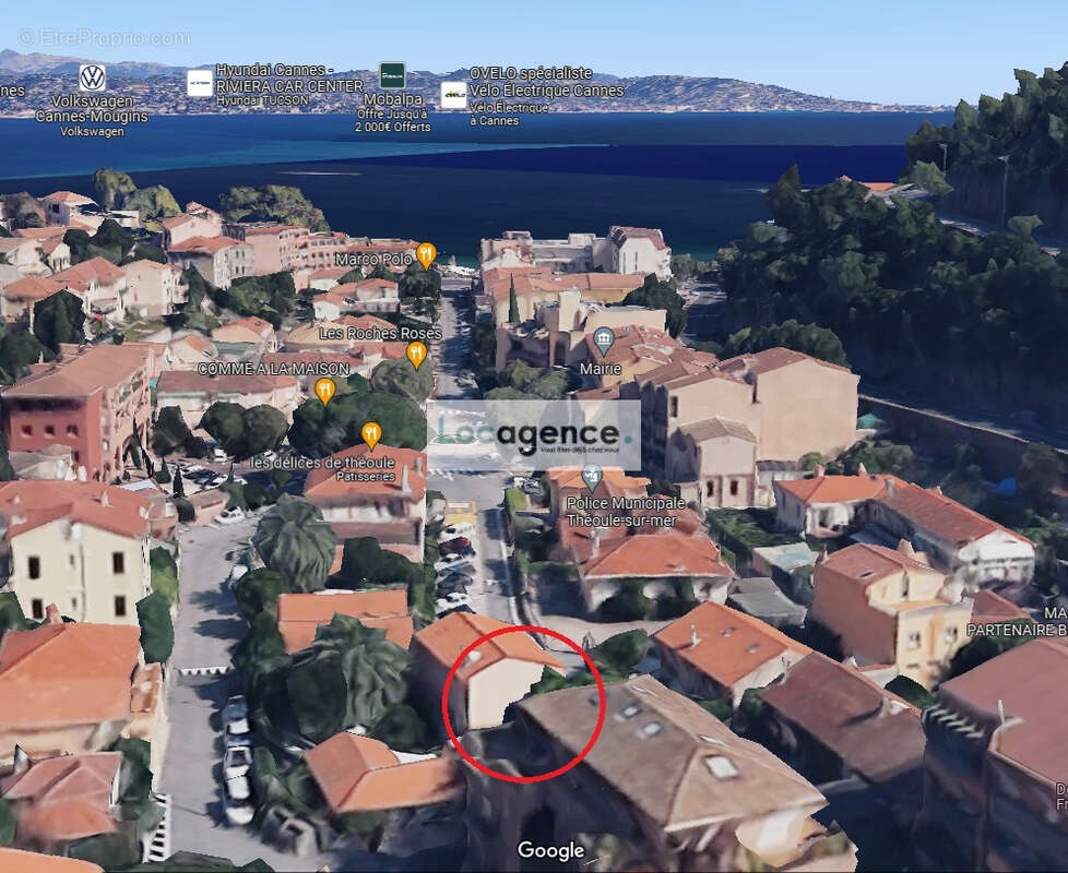 Terrain à THEOULE-SUR-MER