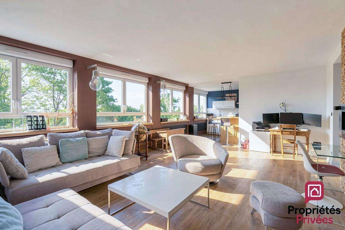 Magnifique T3/T4 de 86 m2 lumineux - Calme absolu  - St Foy les Lyon - photo 6