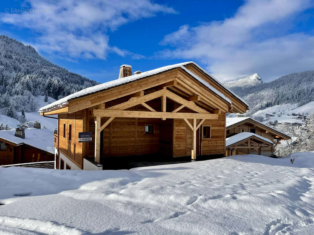 Chalet neuf a terminer selon envies - grand-bornand village - photo 8
